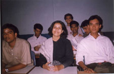 B.Sc. Final Year Group with Prof. Sulakshana Kelkar in Middle